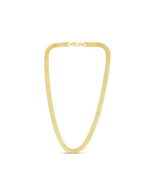 Tresorra Metallic 14K Bismark Chain Necklace