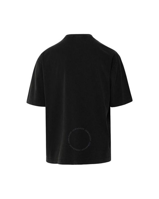 Ambush Black Abstract-print Graphic T-shirt for men