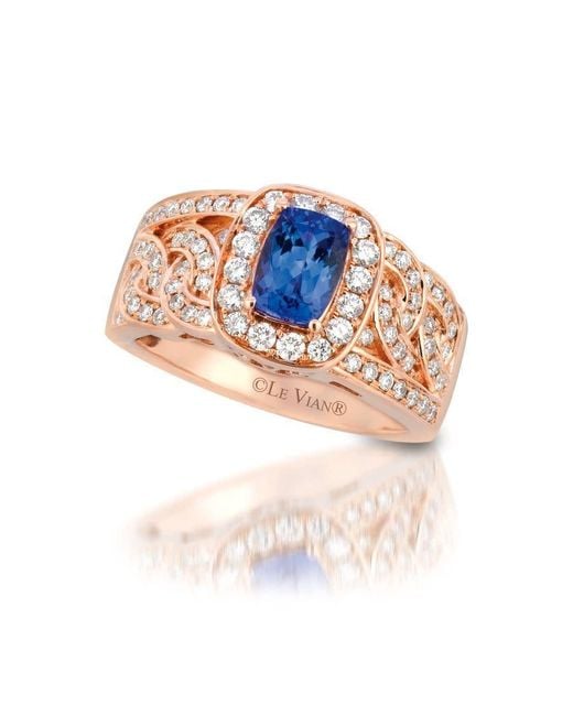 Le Vian Multicolor Ladies Blueberry Tanzanite Rings Set