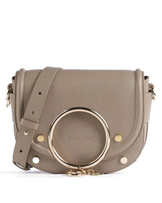 See By Chloé Brown Small Mara Crossbody Bag
