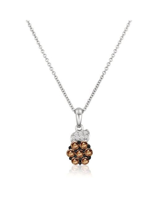 Le Vian Metallic Ladies' Chocolate Diamonds Fashion Pendant