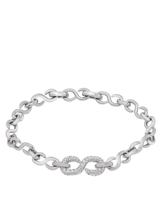 Swarovski Metallic Dextera Chain Bracelet