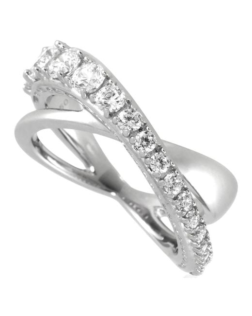 Swarovski Metallic Hyperbola Twist Wrap Ring