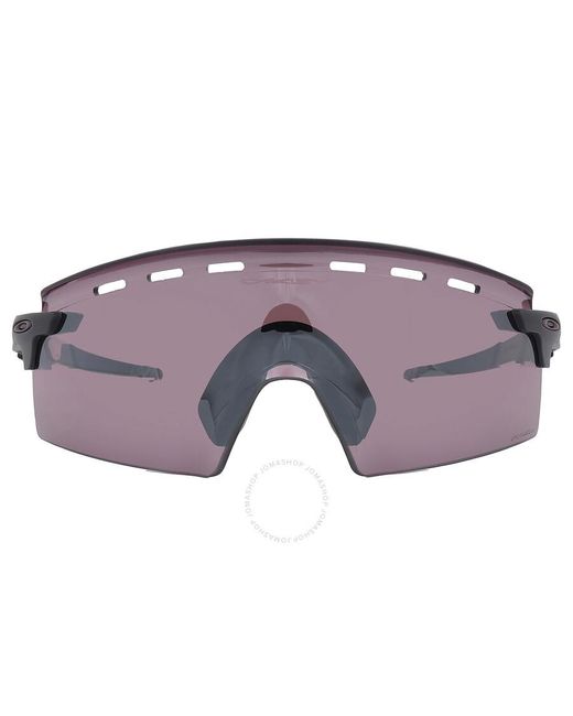 Oakley Purple Encoder Strike Vented Prizm Road Black Shield Sunglasses Oo9235 923510 39 for men