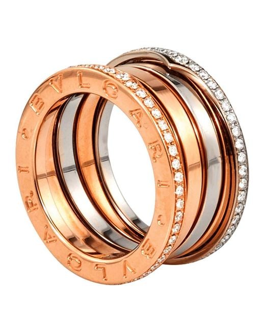 BVLGARI Multicolor B.Zero1 18Kt Rose And Ring, Brand
