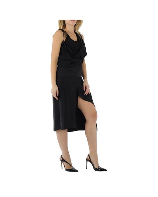 Atlein Black Ladies Hybrid Dress, Brand Size 36 (Us