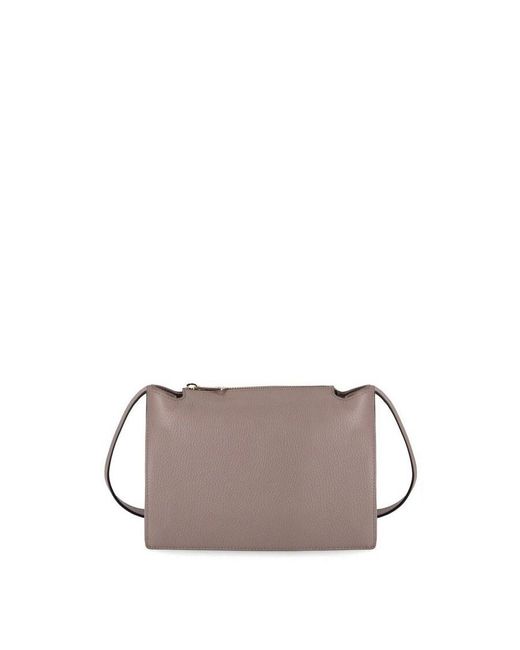 Furla Gray Nuvola Crossbody Bag