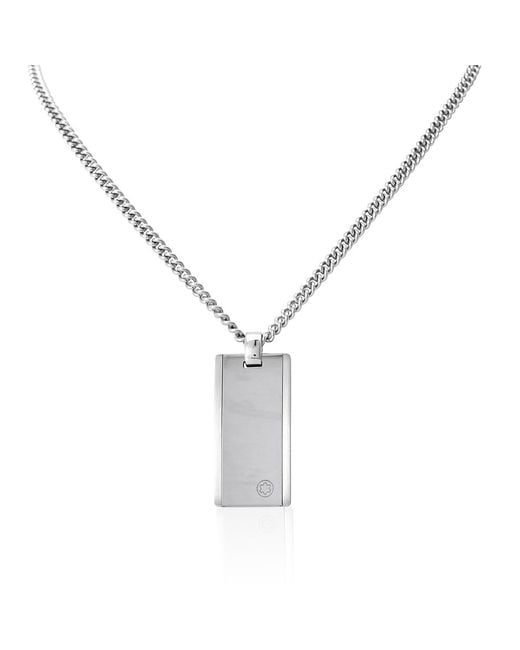 Montblanc Metallic Pendant With Tungsten Inlay for men