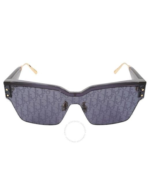 Dior Blue Mirror Shield Sunglasses Club M4u 30b8