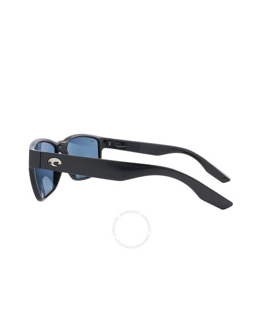 Costa Del Mar Blue Cta Del Mar Paunch Grey Polarized Polycarbonate Sunglasses for men