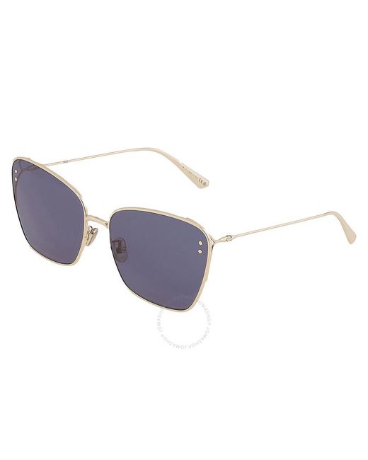 Dior Blue Butterfly Sunglasses Miss B2u Cd40095u 10v 63