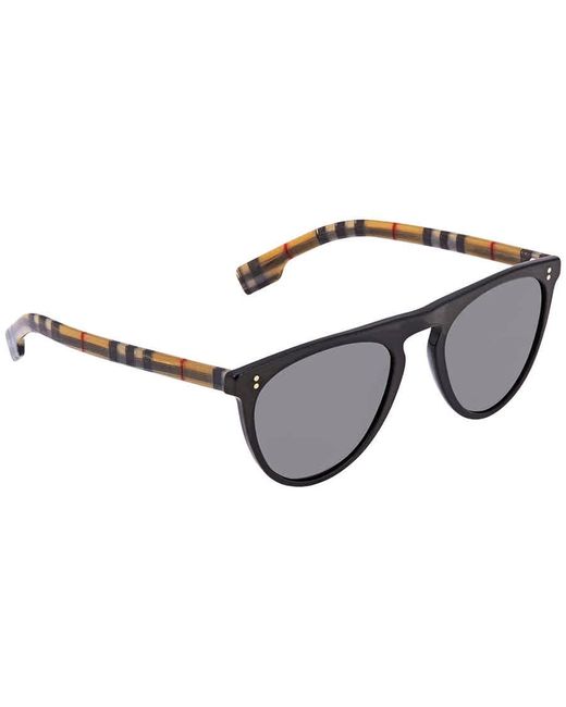 Burberry Black Be4281 Polarized 375781 Women's Sunglasses
