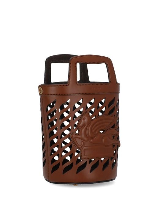 Etro Brown Bags.