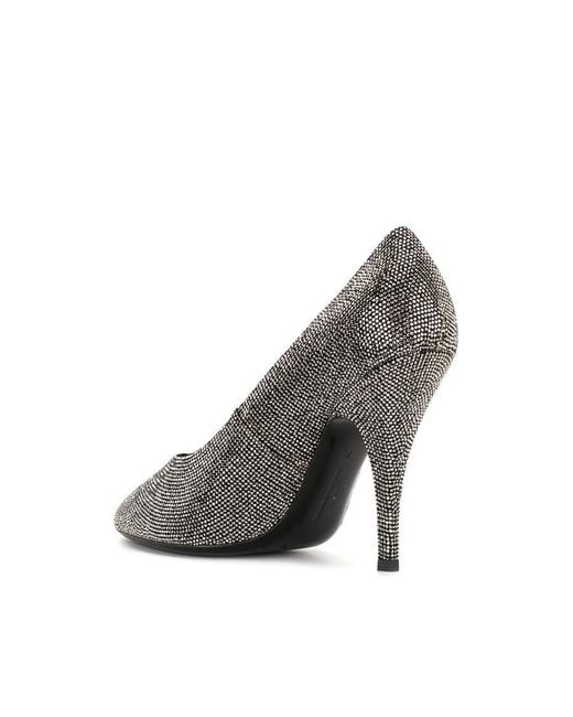 Ferragamo Gray Pumps
