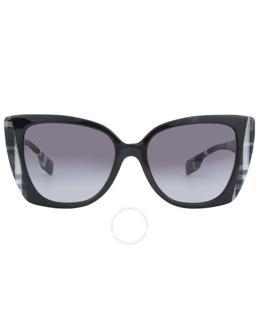 Burberry Gray Meryl Grey Gradient Butterfly Sunglasses Be4393 40518g 54