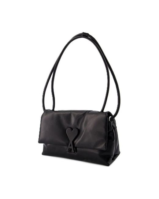 AMI Black Shoulder Bag