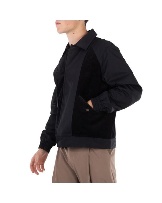 Redemptive Black Stitching Design Oversized Bomber Jacket for men