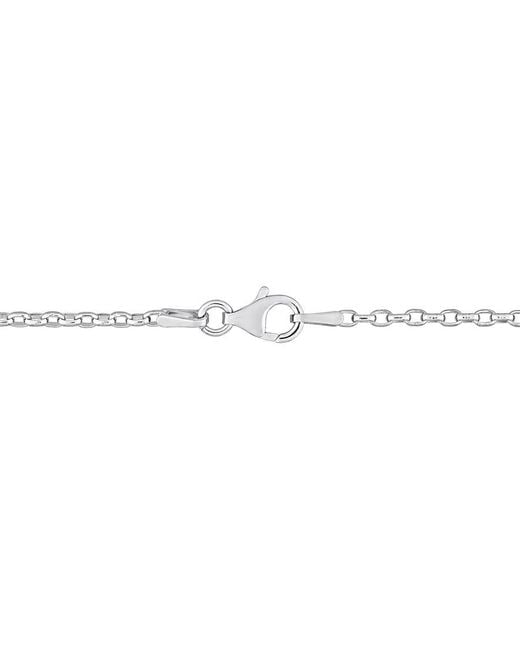 Amour Metallic Rolo Chain Necklace
