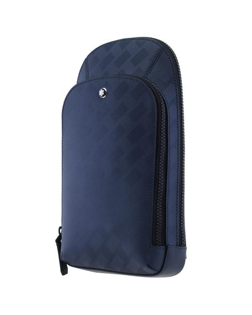 Montblanc Blue Ink Extreme 3.0 Cowhide Sling Bag for men