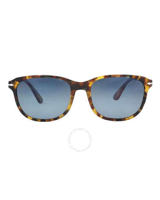 Persol Blue Gradient Square Sunglasses Po1935s 1052s3 57