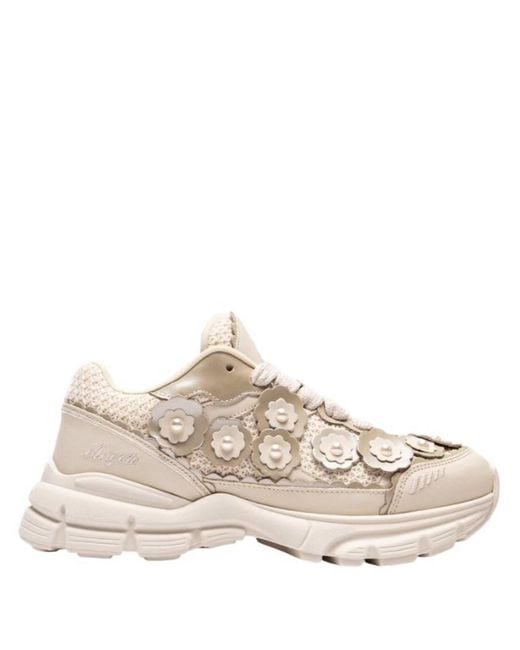 Axel Arigato Natural Marathon Flwr Runner Sneakers, Brand Size 36 Us