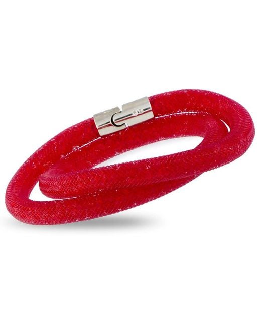 Swarovski Red Stardust Crystals Bracelet 5184845-M