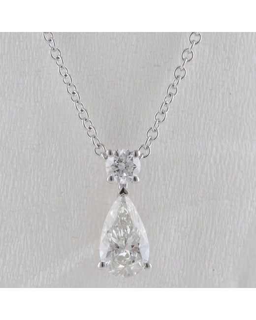 Brilliant Diamond White 14Kt 0.75 Carat Lab Grown Diamond Pendant Necklace For