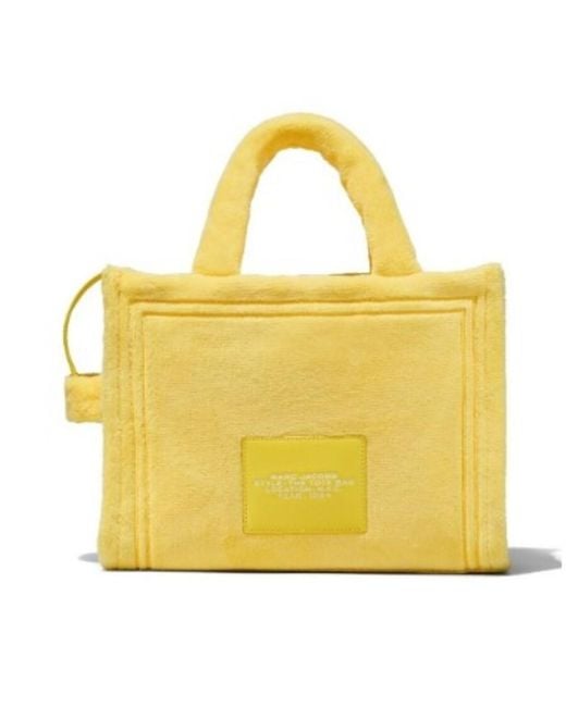 Marc Jacobs Yellow The Terry Medium Tote Bag
