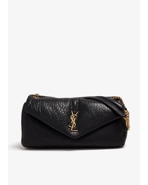 Saint Laurent Black Calypso Shoulder Bag for men