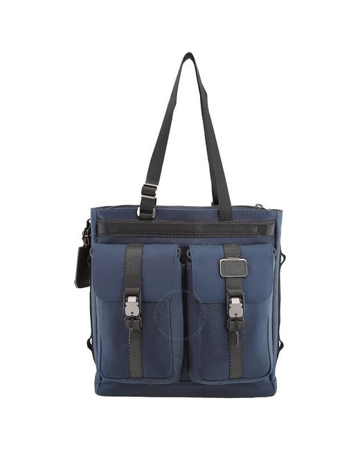 TUMI トートバッグ　ネイビー「LIAISON」 Tumi Alpha Bravo Liaison Tote Bag in Blue for Men | Lyst