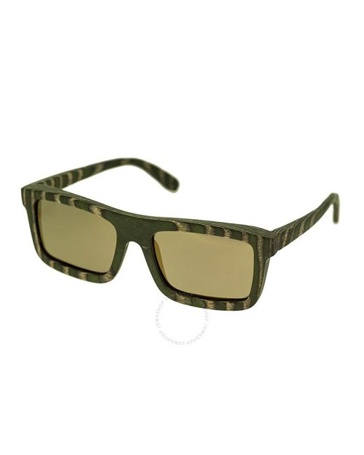 Spectrum Green Garcia Wood Sunglasses