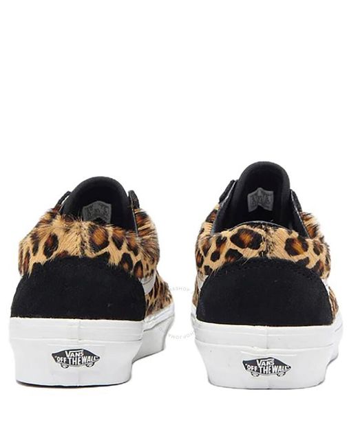Vans Black Jungle Clash Leopard Old Skool 36 Dx Low-top Sneakers for men