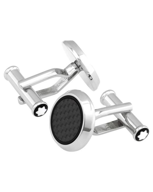 Montblanc Black Extreme 2.0 Stainless Steel Cufflink for men