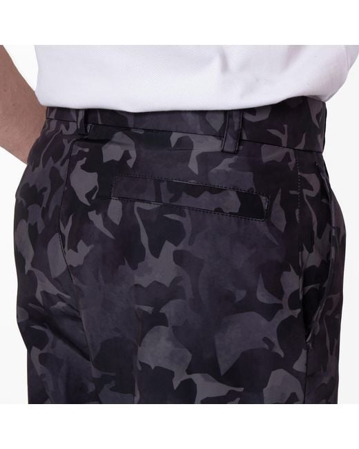 Bally Gray Camouflage Print Recycled Polyster Trousers, Brand Size 48 Waist for men