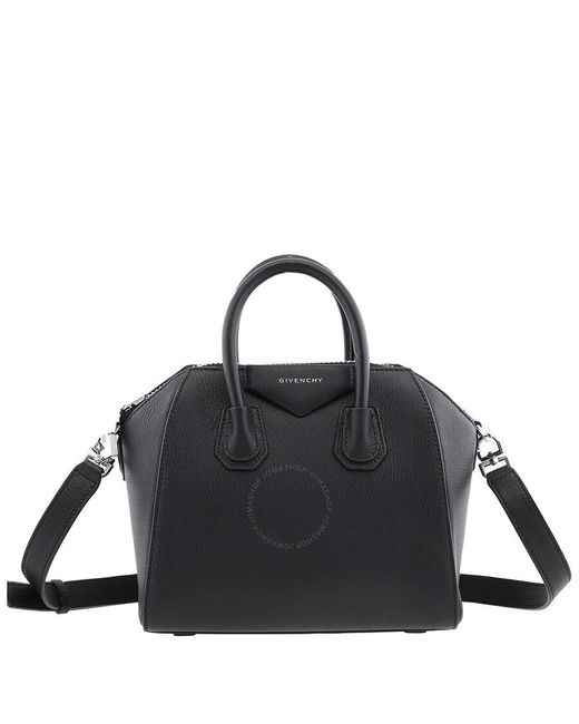 Givenchy Black Leather Mini Antigona Bag