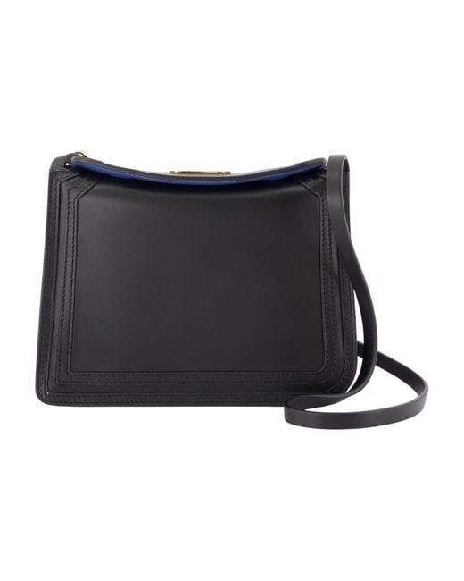 Lanvin Black Compagnon Crossbody Bag