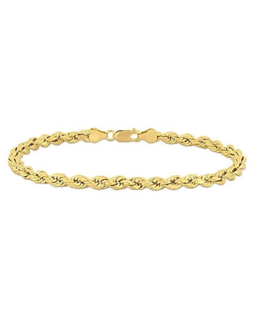 Amour Metallic Rope Chain Bracelet for men