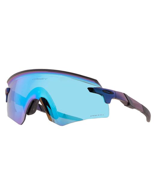 Oakley Blue Encoder Prizm Sapphire Shield Sunglasses Oo9471 947122 36 for men