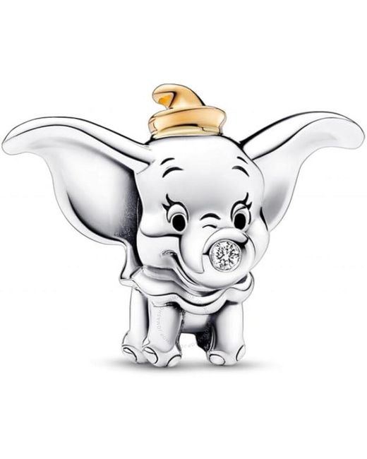 Pandora Metallic Disney 100Th Anniversary Dumbo Lab-Grown Diamond Charm