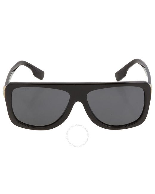 Burberry Gray Joan Dark Grey Square Sunglasses Be4362 300187 59