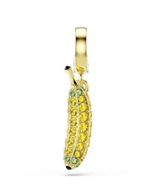 Swarovski Metallic Minions Banana Charm