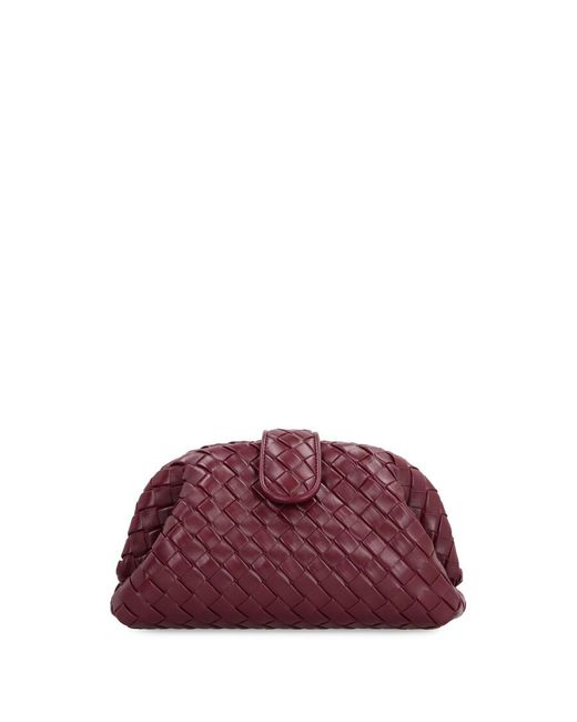Bottega Veneta Purple Teen Lauren 1980 Clutch
