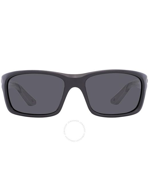 Costa Del Mar Gray Jose Pro Grey Polarized Glass Sunglasses 6s9106 910604 62 for men