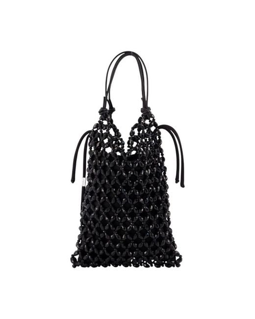 Staud Black Karla Shoulder Bag