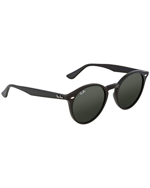Ray-Ban Black Green Classic Phantos Sunglasses Rb2180 601/71 51