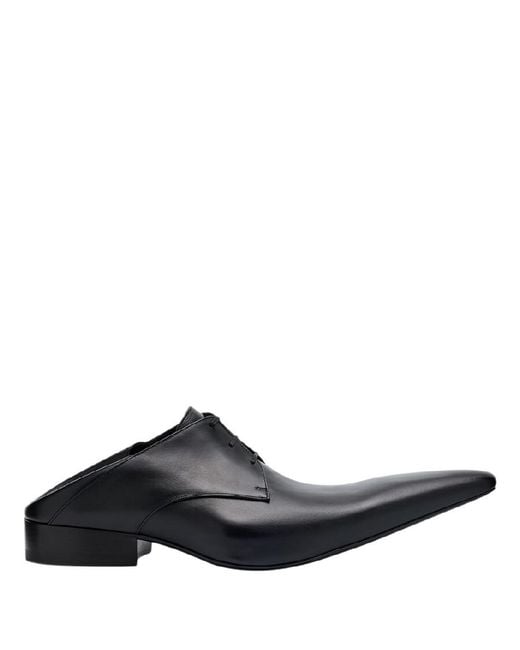 Balenciaga Blue Opera Leather Derby, Brand Size 41 Us for men