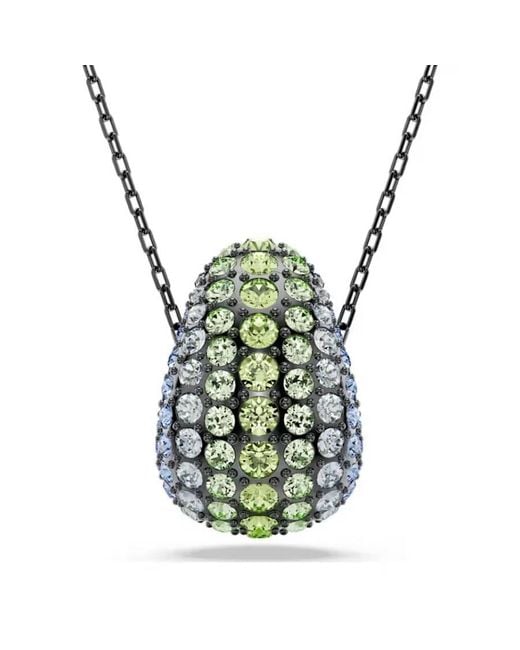 Swarovski Green Sublima Pendant Necklace