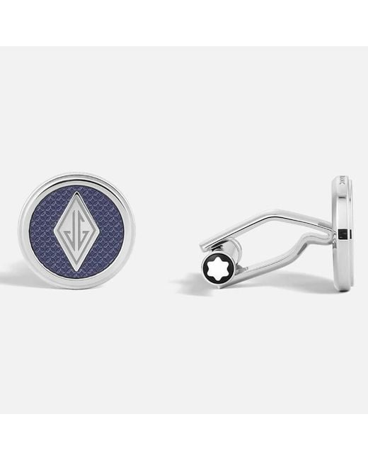 Montblanc Metallic Great Characters Homage To The Great Gatsby Cufflinks for men