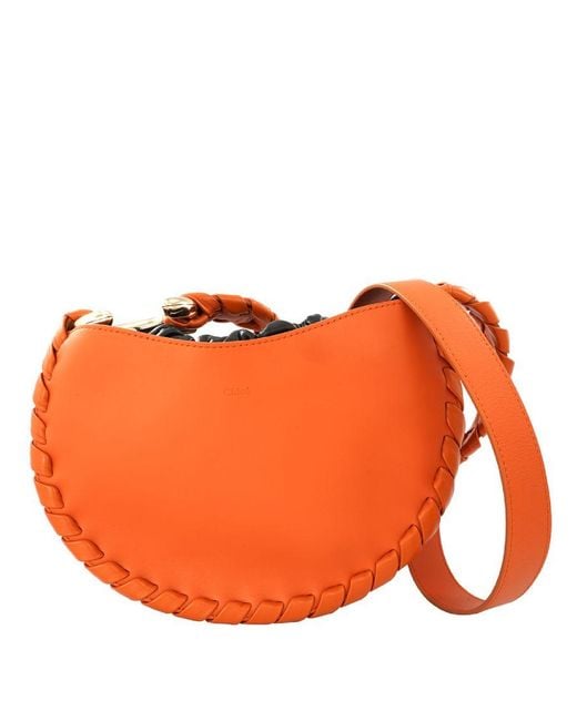 Chloé Orange Mate Shoulder Bag Small