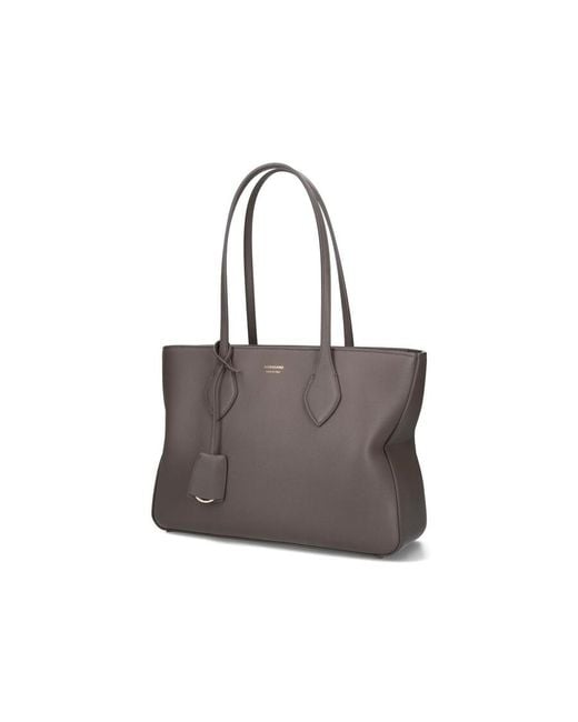 Ferragamo Gray Small Star Tote Bag